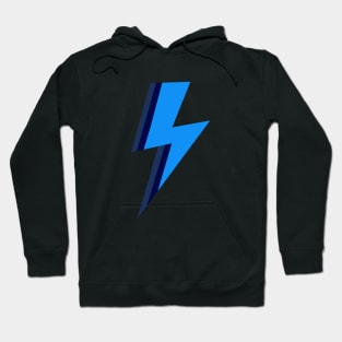 Blue Stripe Lightning Bolt Hoodie